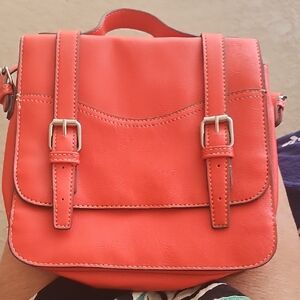 Coral Satchel Crossbody Bag - Women